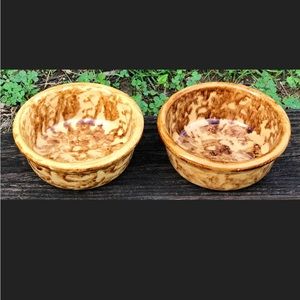 Set of 2 Vintage Custard Bowls
